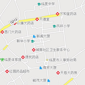 临夏市地图甘肃临夏市的女人临夏市一中校花图