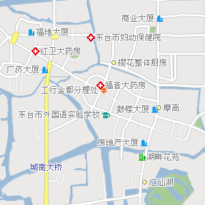 东台市区电子地图,东台市区地图