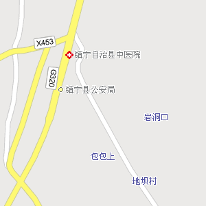 贵州安顺镇宁地图 安顺镇宁县地图图片