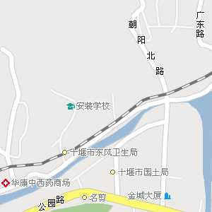 十堰市茅箭区地图展示