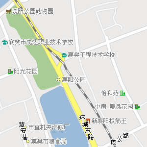襄樊市樊城区米公街道地图
