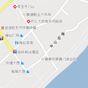 襄樊市樊城区米公街道地图
