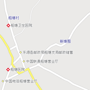 河源市东源县船塘镇地图图片