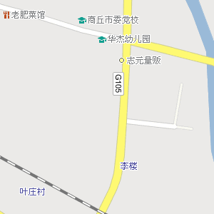 河南省电子地图 商丘市地图图片
