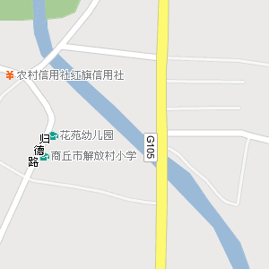 河南省电子地图 商丘市地图