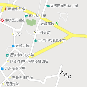 福建省福州市福清市地图