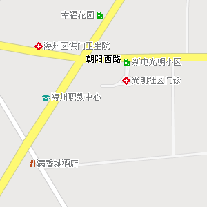 连云港市海州区洪门街道地图图片