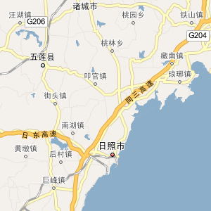日照市东港区教育局附近地图