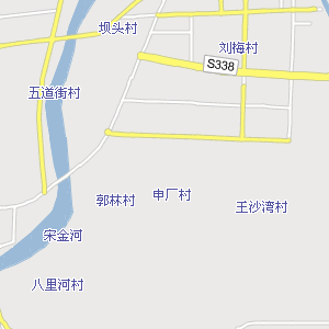 郓城城区街道地图