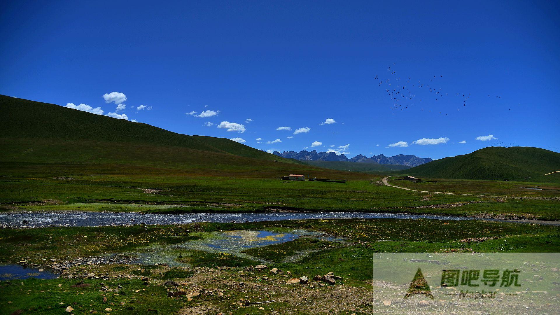 果洛藏族自治州旅游景点地图