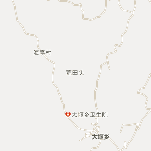 汉源县大堰乡电子地图图片