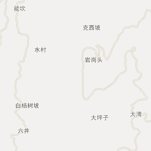 道真县忠信镇电子地图图片