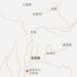 道真县洛龙镇电子地图图片