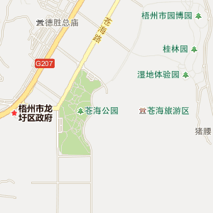 梧州市苍梧县电子地图图片