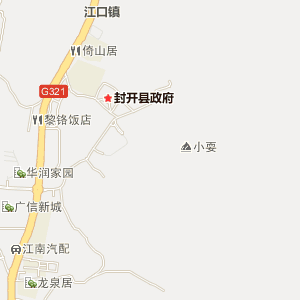 肇庆市封开县电子地图图片
