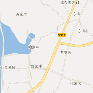 鼎城区白鹤山乡电子地图图片