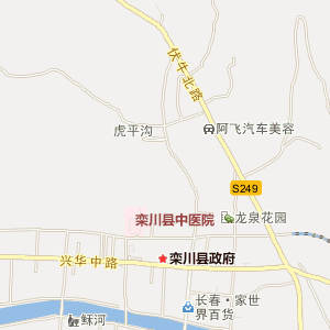 洛阳栾川电子地图_中国电子地图网图片
