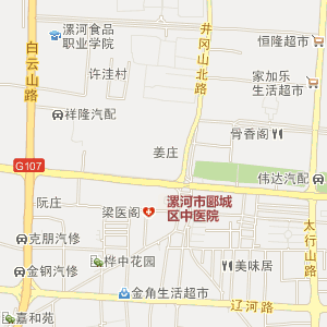 河南省漯河市电子地图图片