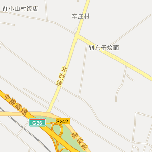 湛河北路街道电子地图图片