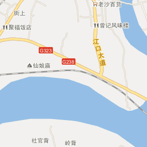 赣县江口电子地图_中国电子地图网图片