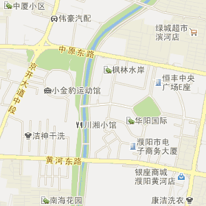濮阳市华龙区电子地图