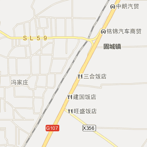 定兴县固城镇电子地图图片