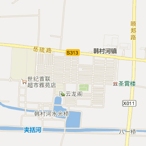 房山韩村河电子地图_中国电子地图网图片
