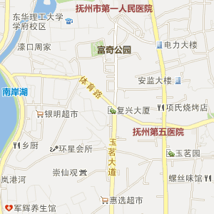 抚州市电子地图 临川区电子地