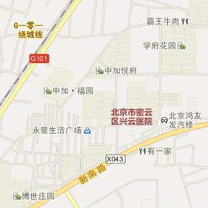 北京密云电子地图_密云在线旅游交通图图片