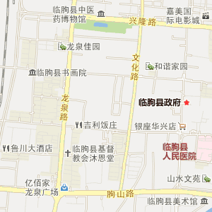 潍坊市临朐县电子地图图片
