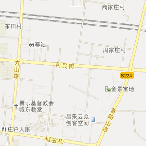 潍坊昌乐电子地图_中国电子地图网图片