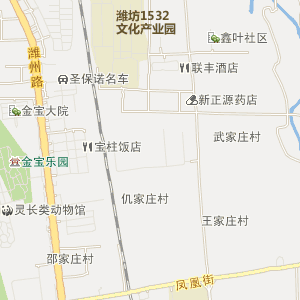 潍坊坊子电子地图_中国电子地图网