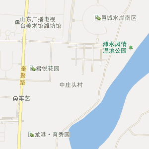 山东电子 地图   潍坊 电子 地图 