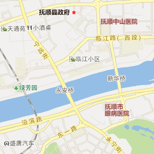 抚顺市顺城区地图 抚顺市顺城区地图提供中国境内电图片