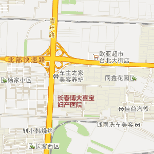 吉林省电子地图  长春市 电子 地图 