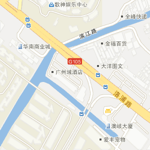 洛溪站地铁地图