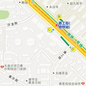 大连香工街地铁站