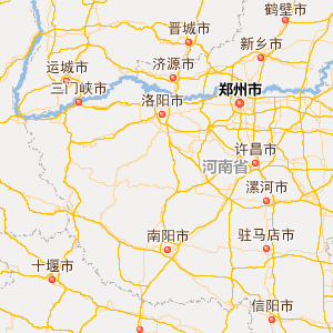 郑州市概述行政地图