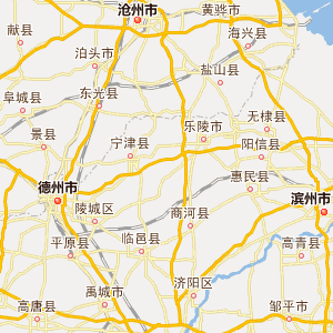 沧州市概述行地图