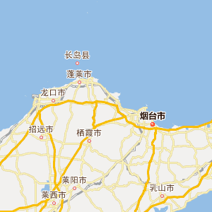 烟台市企业交通线路地图