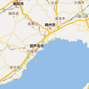 葫芦岛市企业交通线路地图