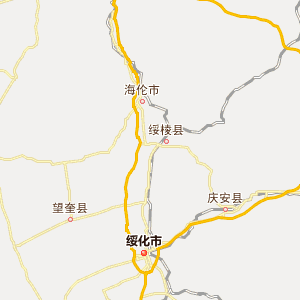 绥化9路下行公交线路