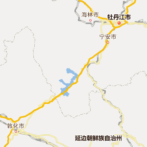 延边朝鲜族自治州交通线路地图