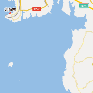 北海市海城区地理地图