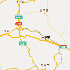 平凉崆峒区地图