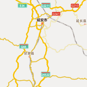 延安市延川县地图