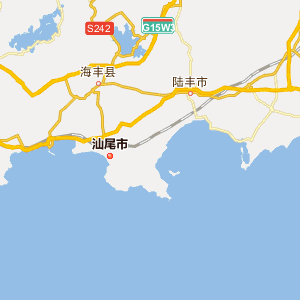 汕尾市陆河县地理地图