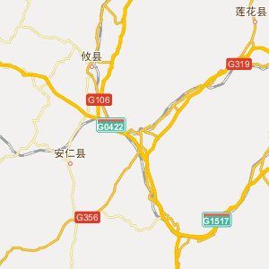 郴州市安仁县地理地图