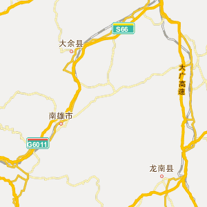 赣州市南康区地图