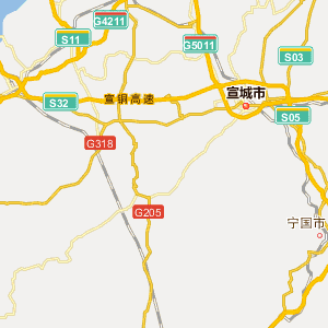 宣城市宣州区地图